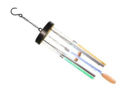 HEITRONIC -Solar LED Windspiel BELLA mit 4-fach Farbwechsel