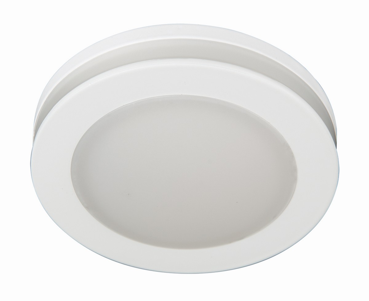 HEITRONIC - LED Einbaustrahler AURORA 6 Watt warmweiss mit Lichtkranz 3000 Kelvin