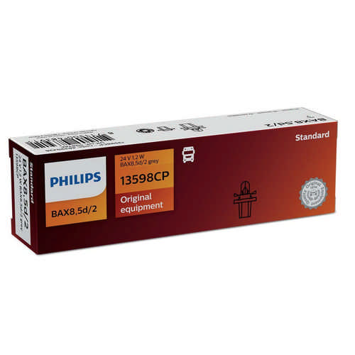 Philips - Fahrzeuglampe 13598CP grey 1,2 Watt BAX8,5d/2