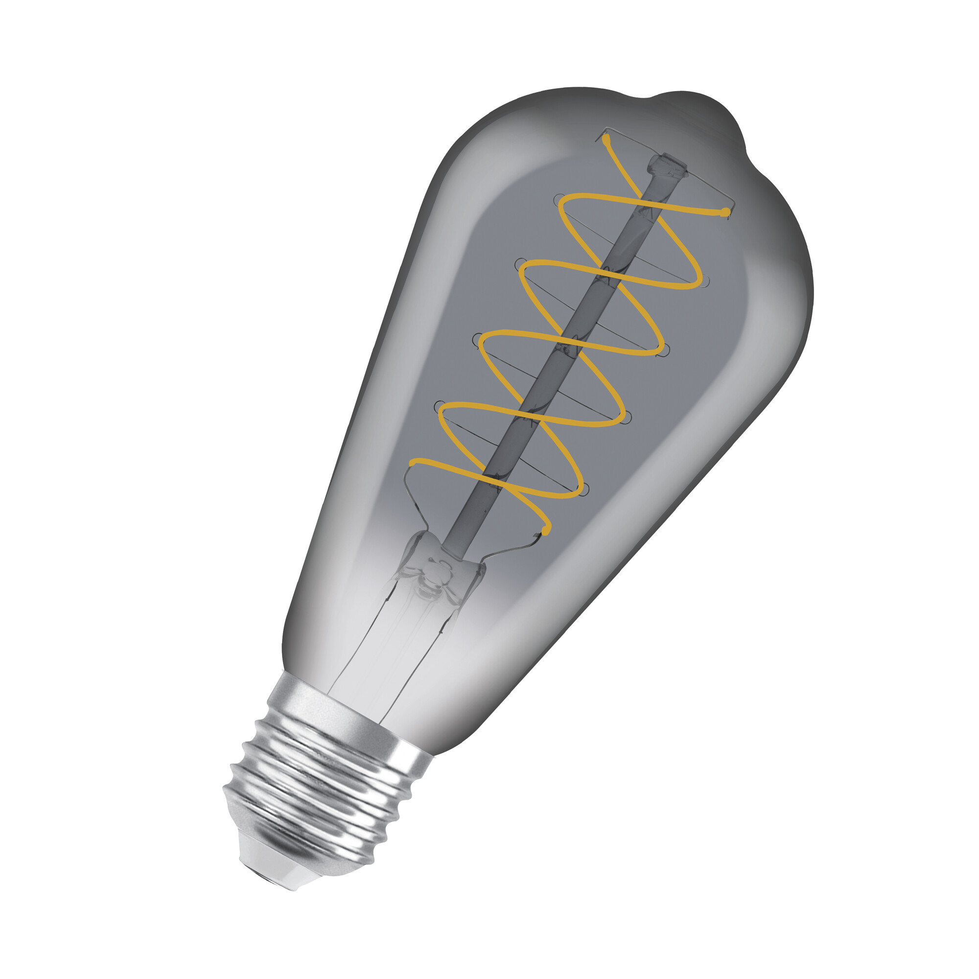 Osram LED Edison-Form 7,8 Watt E27 818 warmweiß Filament rauchgrau
